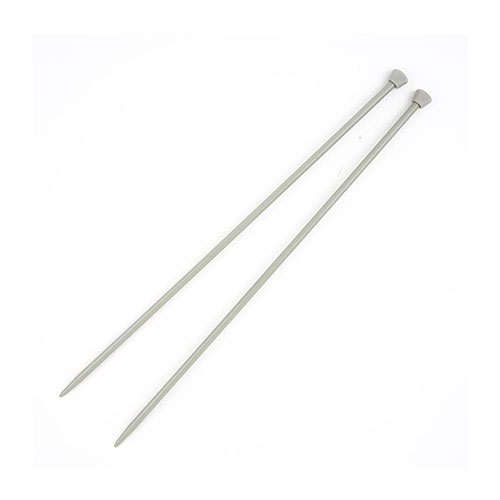 30cm Aluminimum Knitting Needles 4.50mm The Wool Shoppe
