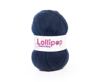 Kismet Lollipop Double Knit - Navy - The Wool Shoppe