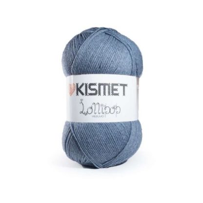 Lollipop Vezuvo Aran - Colour 49 - Melange Denim