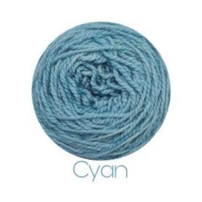 Moya Double Knit Cotton - Cyan