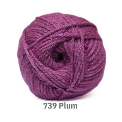 Charity Double Knit - Plum