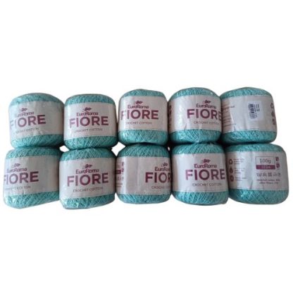 Kismet Yarns Fiore - Colour 800 - Mint (10 x 100 Packet)