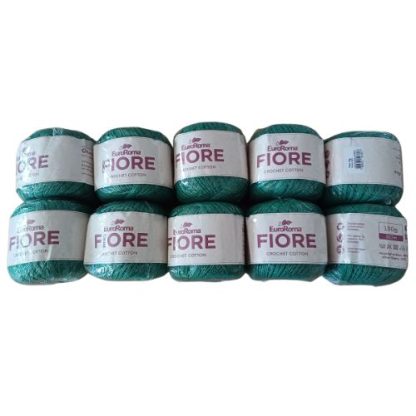 Kismet Yarns Fiore - Colour 803 - Green (10 x 100 Packet)