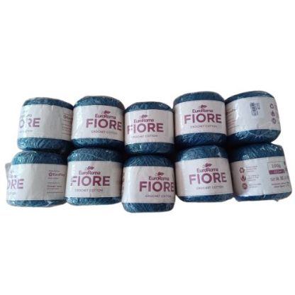 Kismet Yarns Fiore - Colour 902 - Ocean (10 x 100 Packet)