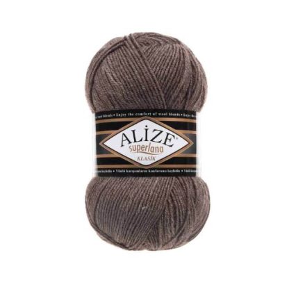 Alize Superlana Klasik - Colour 240 - Light Brown