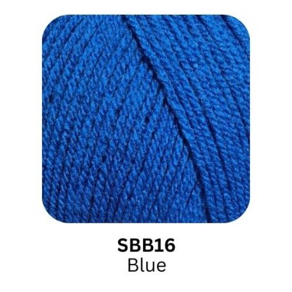 Elite Yarns Snowball Basic - Colour SBB16 - Blue