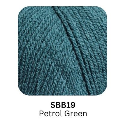 Elite Yarns Snowball Basic - Colour SBB19 - Petrol Green