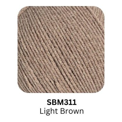 Elite Yarns Snowball Mega - Colour SBM311 - Light Brown