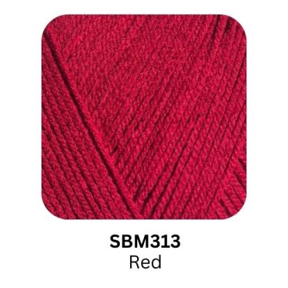 Elite Yarns Snowball Mega - Colour SBM313 - Red