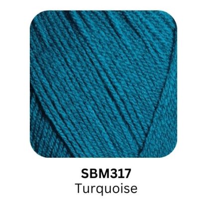 Elite Yarns Snowball Mega - Colour SBM317 - Turquoise