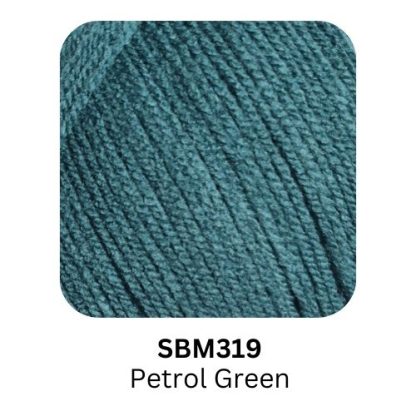 Elite Yarns Snowball Mega - Colour SBM319 - Petrol Green