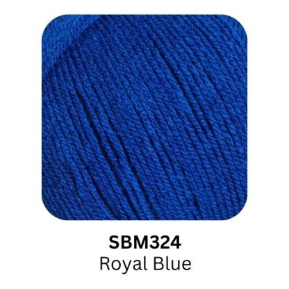 Elite Yarns Snowball Mega - Colour SBM324 - Royal Blue