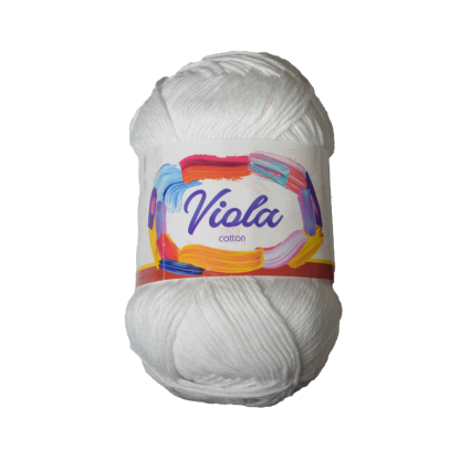 Classic Yarns Viola White - Colour 09
