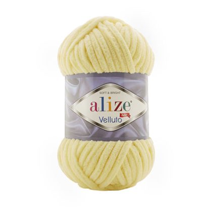 Alize Velluto - Light Yellow