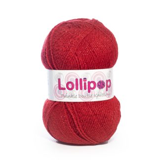 Kismet Lollipop Double Knit Twinkle - Cherry