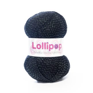 Kismet Lollipop Double Knit Twinkle - Black