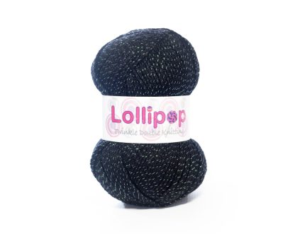 Kismet Lollipop Double Knit Twinkle - Black