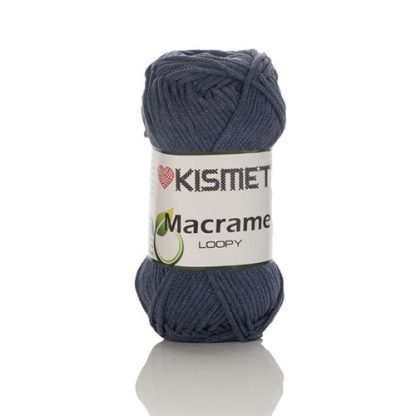 Kismet Yarns Macrame Loopy - Colour 204 - Jeans