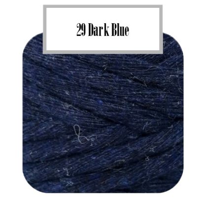 Tinkly Macrame Twist - 3mm - Dark Blue