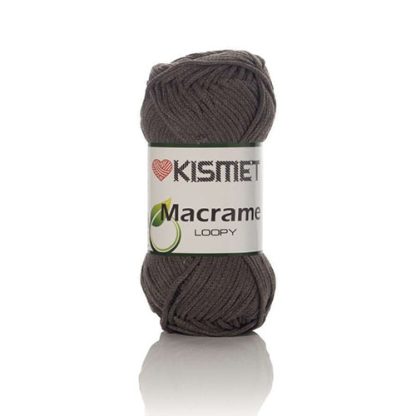 Kismet Yarns Macrame Loopy - Colour 306 - Brown