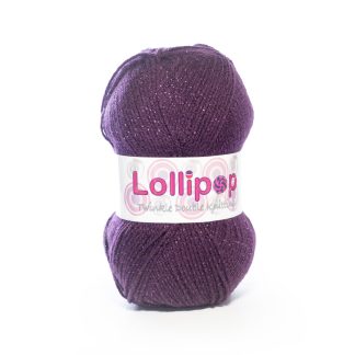 Kismet Lollipop Double Knit Twinkle - Plum