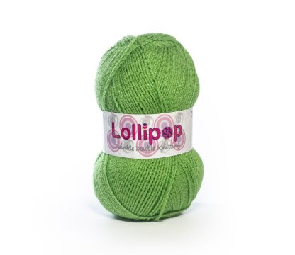 Kismet Lollipop Double Knit Twinkle - Neon Green