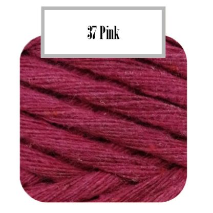 Tinkly Macrame Twist - 3mm - Pink