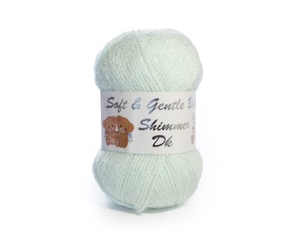 Soft & Gentle Baby Double Knit Shimmer Pale Apple