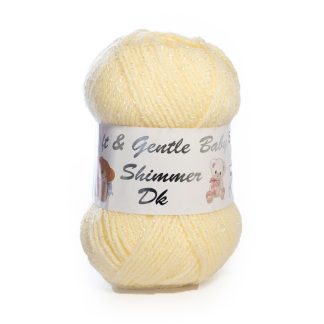 Soft & Gentle Baby Double Knit Shimmer Pale Lemon