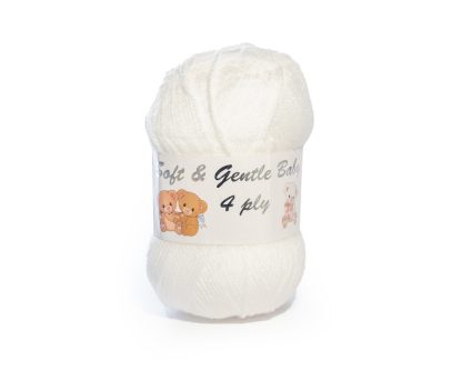 Soft & Gentle Baby 4Ply Optical White