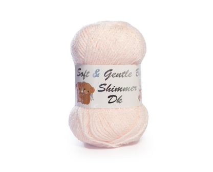 Soft & Gentle Baby Double Knit Shimmer Pale Apricot