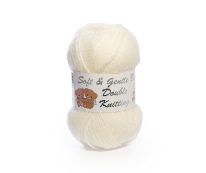 Soft & Gentle Baby Double Knit Cream