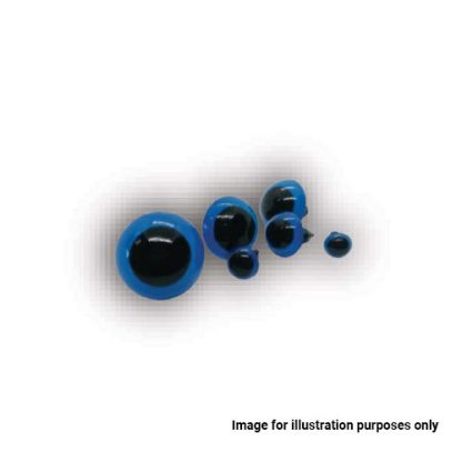 Safety Eyes – 8mm – Blue (10 pairs per pack)