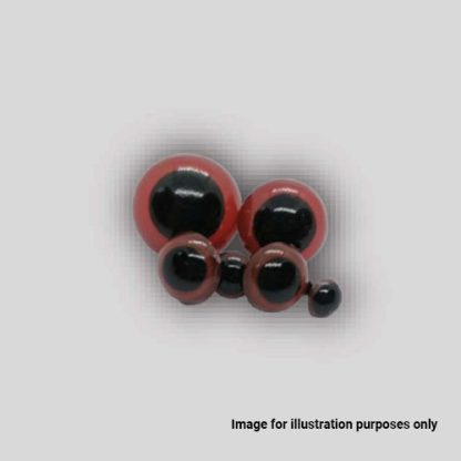 Safety Eyes – 8mm – Brown (10 pairs per pack)