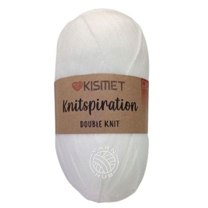 Kismet Knitspiration Double Knit - Colour K01 - White