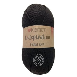 Kismet Knitspiration Double Knit - Colour K02 - Black