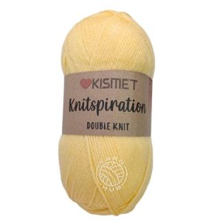 Kismet Knitspiration Double Knit - Colour K42 - Lemon Yellow