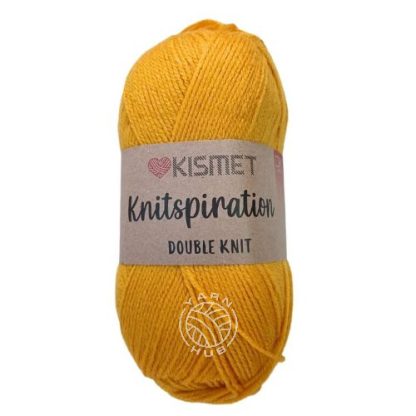 Kismet Knitspiration Double Knit - Colour K43 - Mustard Yellow
