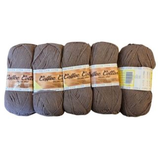 Coffee Cotton - Last Season - Colour 16020303 - Beige (5 x 100g Packet)