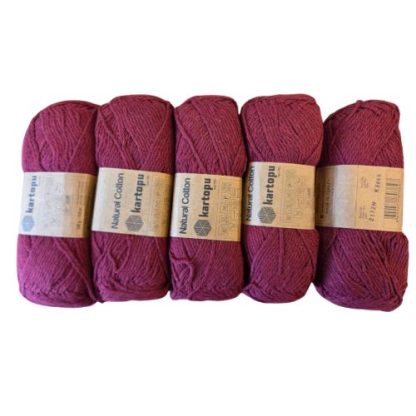 Kartopu Natural Cotton - Colour 2172M (5 x 100g Packet)