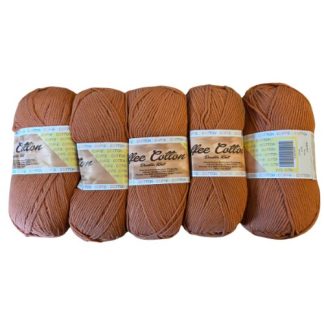 Coffee Cotton - Last Season - Colour 4103 - Caramel (5 x 100g Packet)