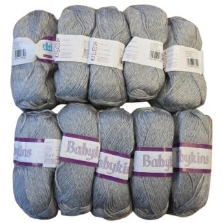 Babykins Double Knit - (Mousie 10 x 50g Packet)