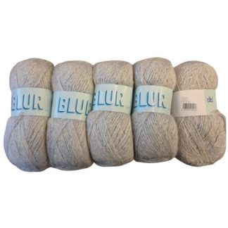 Blur Aran - Grey (5 x 100g Packet)