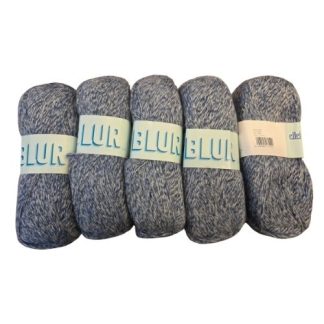 Blur Aran - Cobalt (5 x 100g Packet)