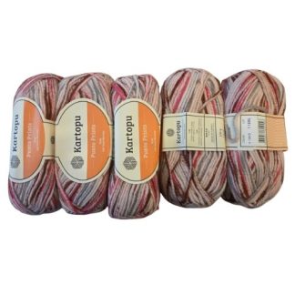 Kartopu Punto Prints - Colour H1845 (5 x 100g Packet)