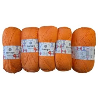 Kartopu Baby Natural - Colour K256 (5 x 100g Packet)