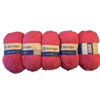 Kartopu Extra Soft - Colour K737 (5 x 100g Packet)