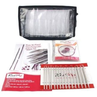 KnitPro Nova Metal Interchangeable Deluxe Set