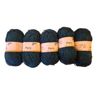 Clearance Sale Double Knit Lurex - Colour 551 (5 x 100g Packet)
