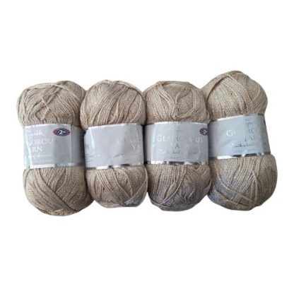 Clearance Sale Double Knit Lurex - Colour 553 (4 x 150g Packet)